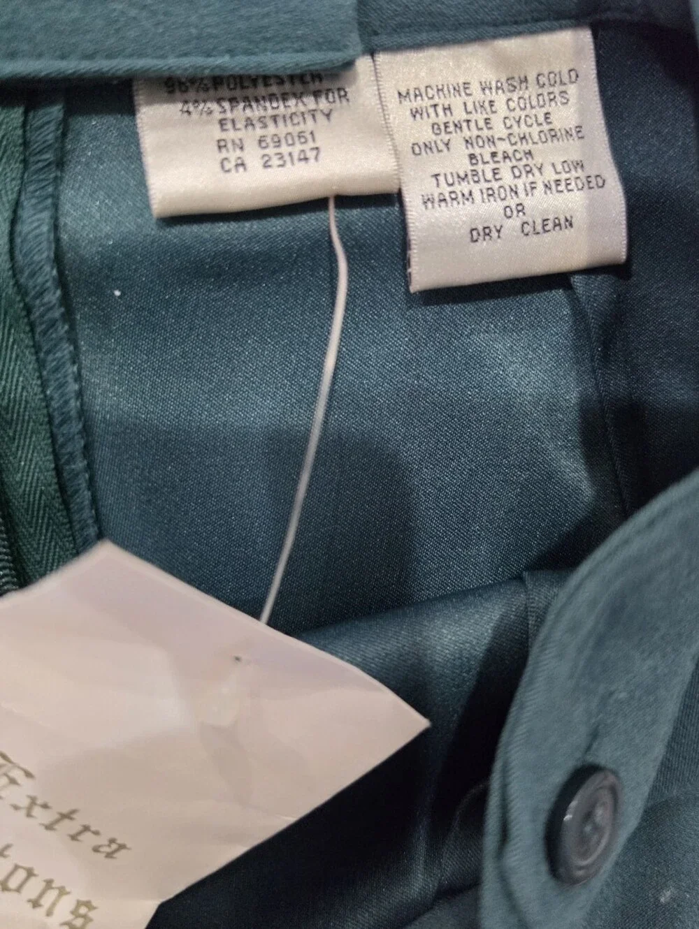NWT Vintage Talbots Emerald Grn Velvet A-Line Midi Skirt Side Button Waist Sz 4